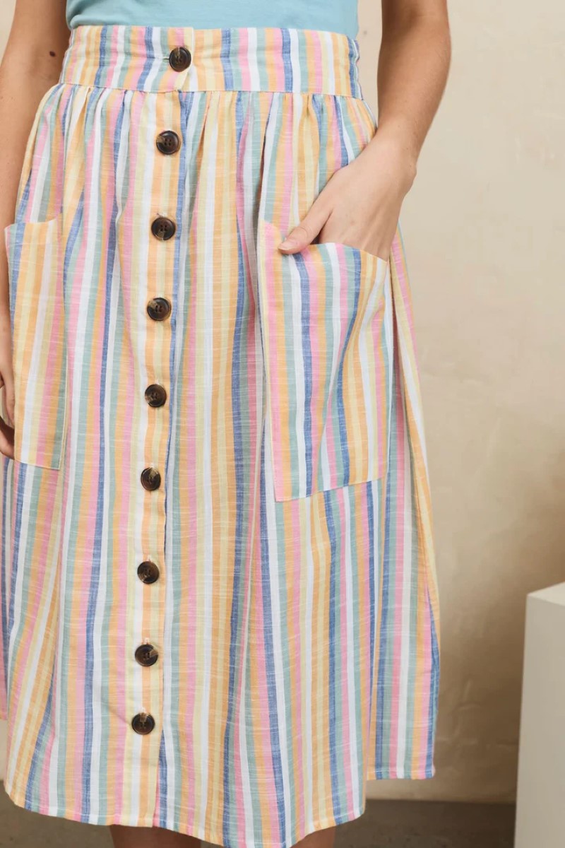 Mahashe Tilly Skirt | Summer Stripe