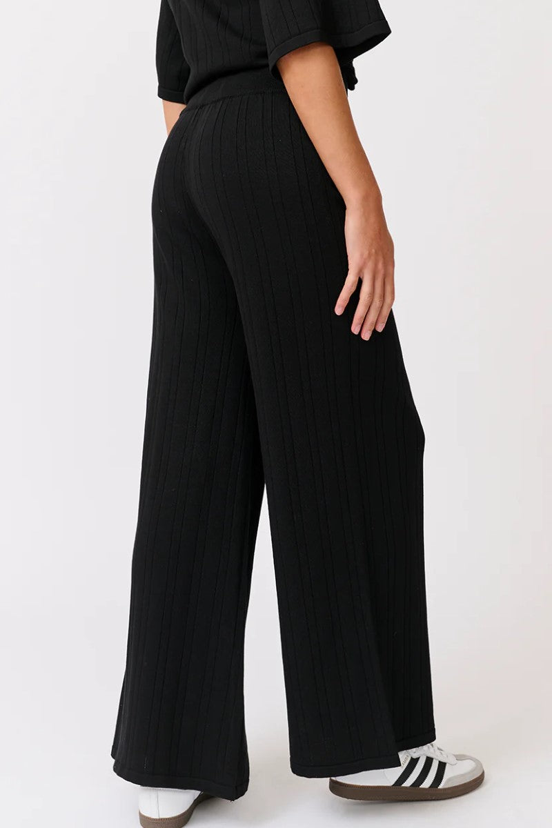 Cartel & Willow Molly Knit Pant | Black