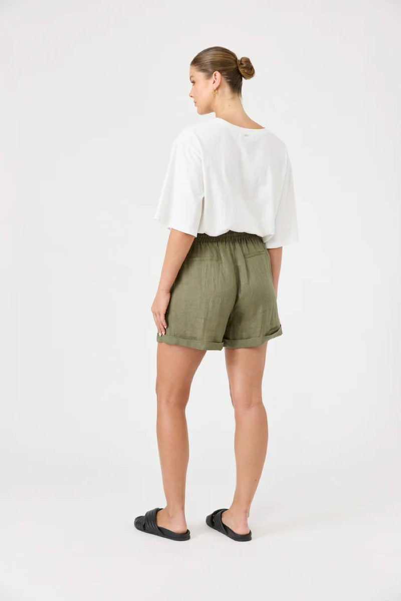 Eb & Ive Studio Short | Khaki