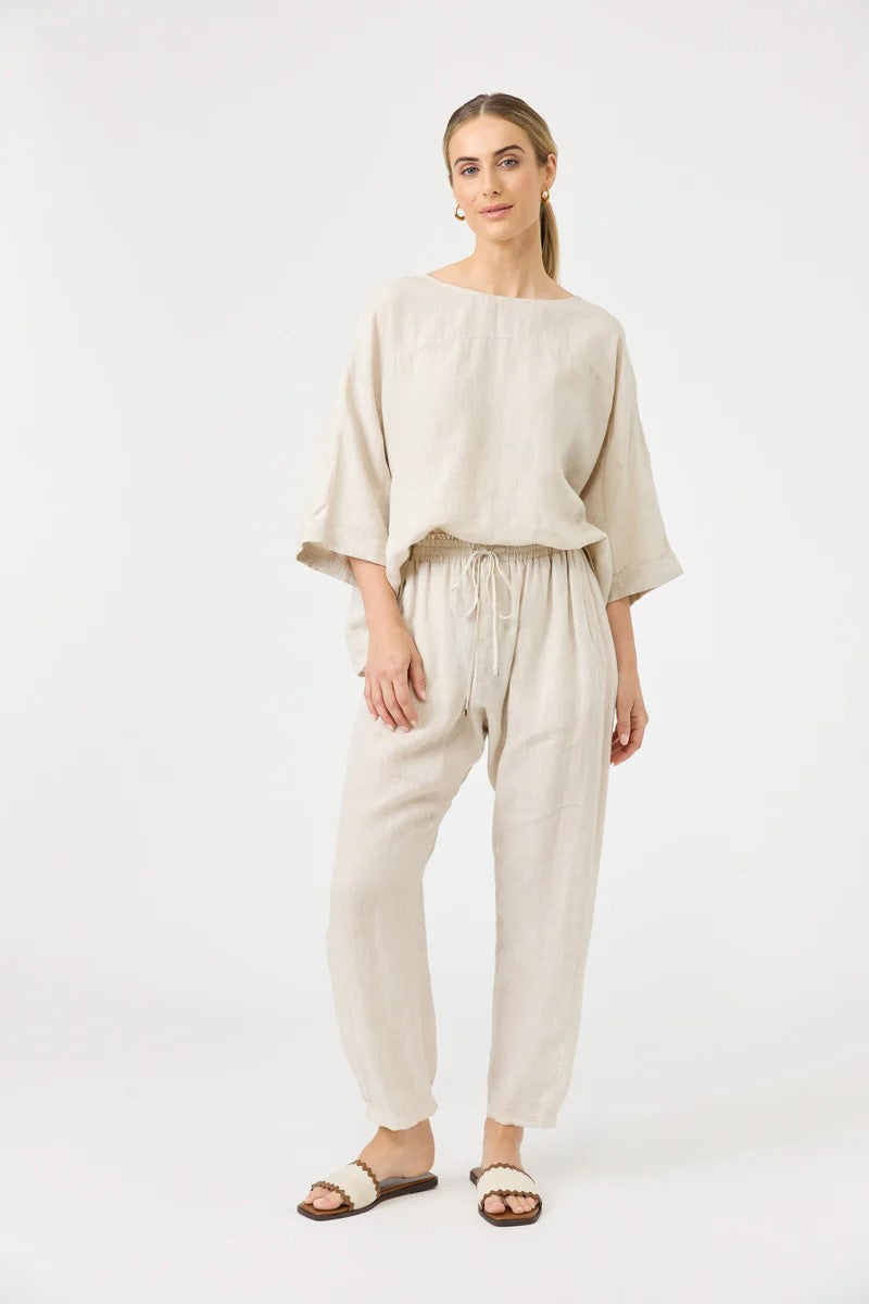 Eb & Ive Studio Relaxed Pant | Tusk