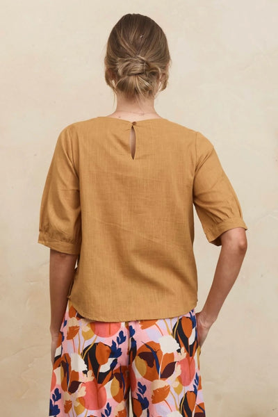 Mahashe Gigi Top | Saffron