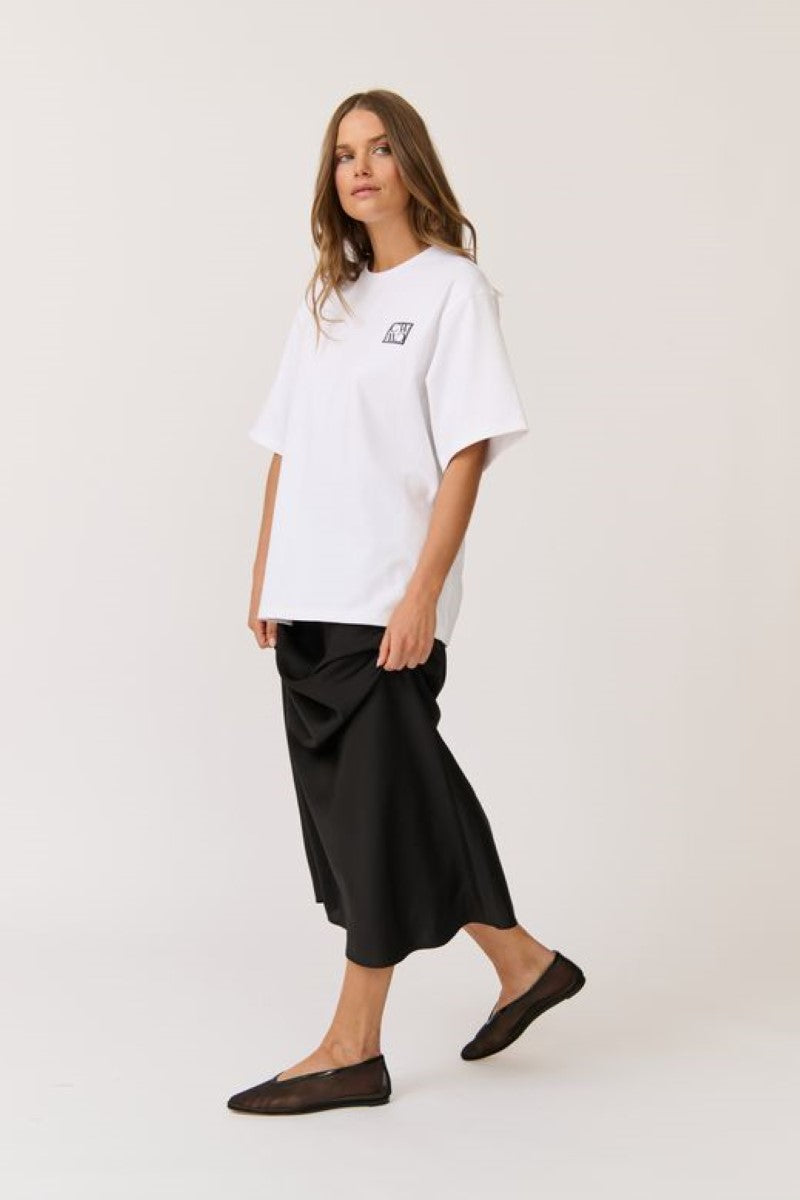 Cartel & Willow Millie Slip Skirt | Black