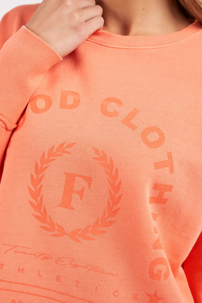 Foxwood Medalion Crew | Peach