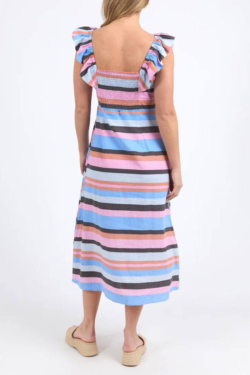 Foxwood Gazelle Stripe Dress | Multi