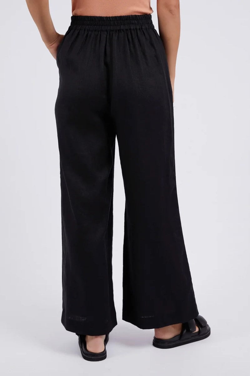 Foxwood Elina Wide Leg Pant | Black