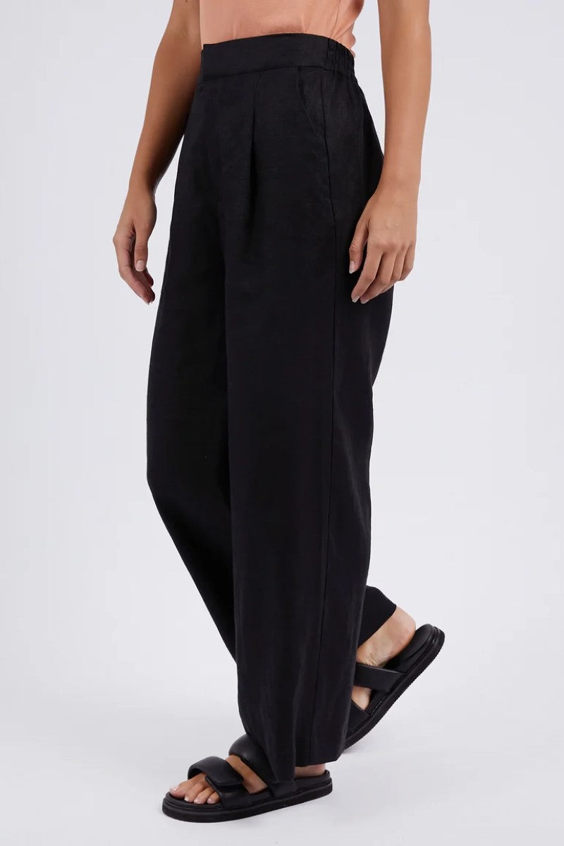 Foxwood Elina Wide Leg Pant | Black