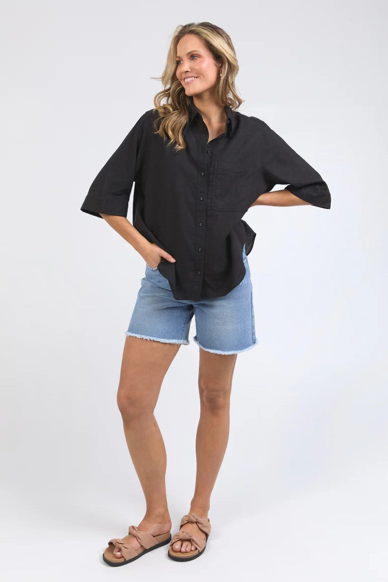 Foxwood Leah Shirt | Black