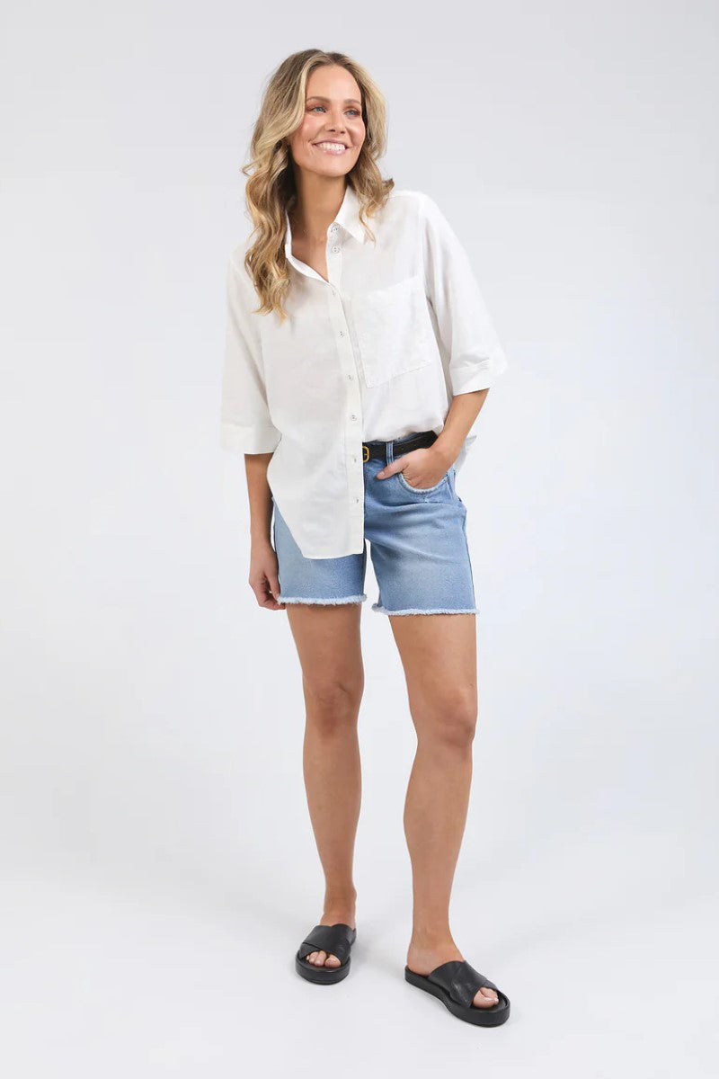 Foxwood Leah Shirt | White