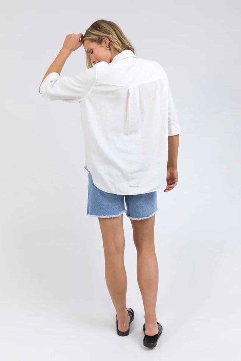 Foxwood Leah Shirt | White