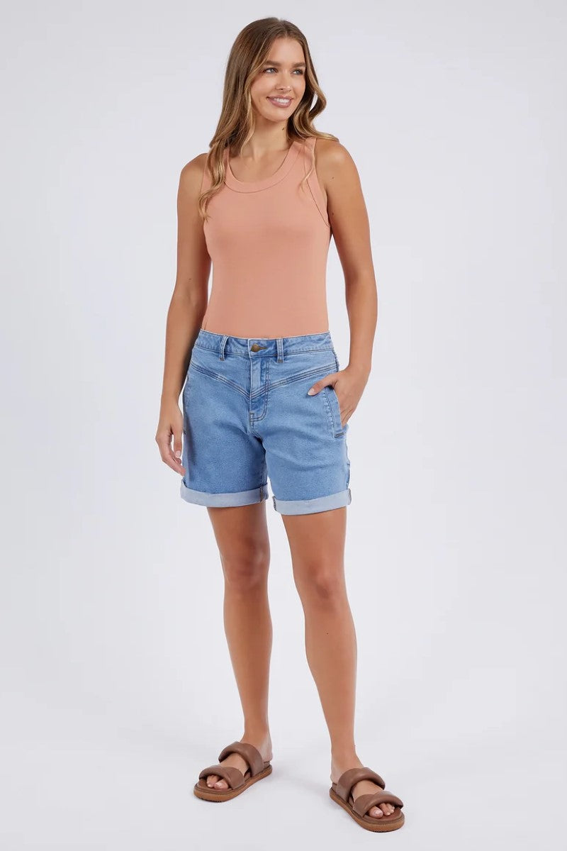 Foxwood Devi Short | Light Denim