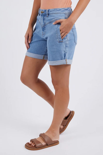 Foxwood Devi Short | Light Denim