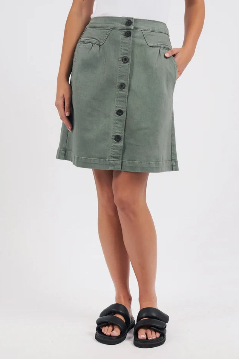 Foxwood Amanda Skirt | Khaki