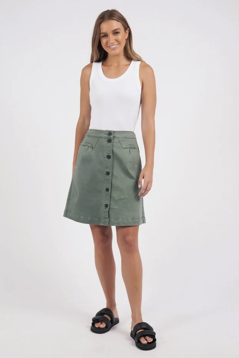 Foxwood Amanda Skirt | Khaki