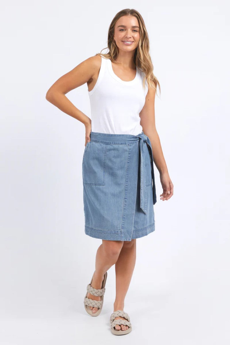 Foxwood Marieka Skirt | Light Blue