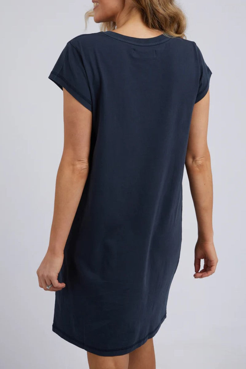 Foxwood Signature Tee Dress | Navy