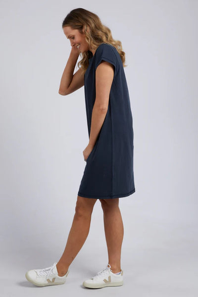 Foxwood Signature Tee Dress | Navy