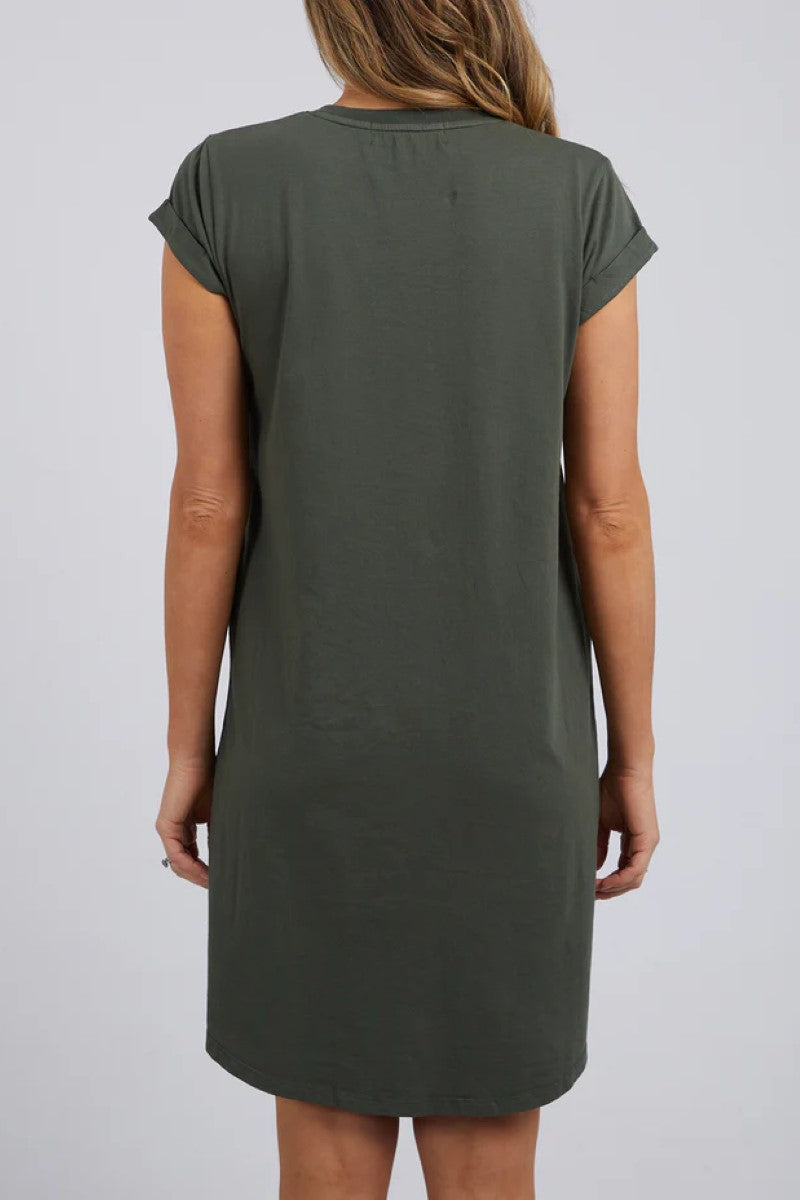 Foxwood Manly Vee Dress | Khaki