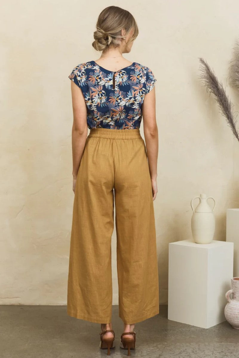 Mahashe Esti Trouser | Saffron