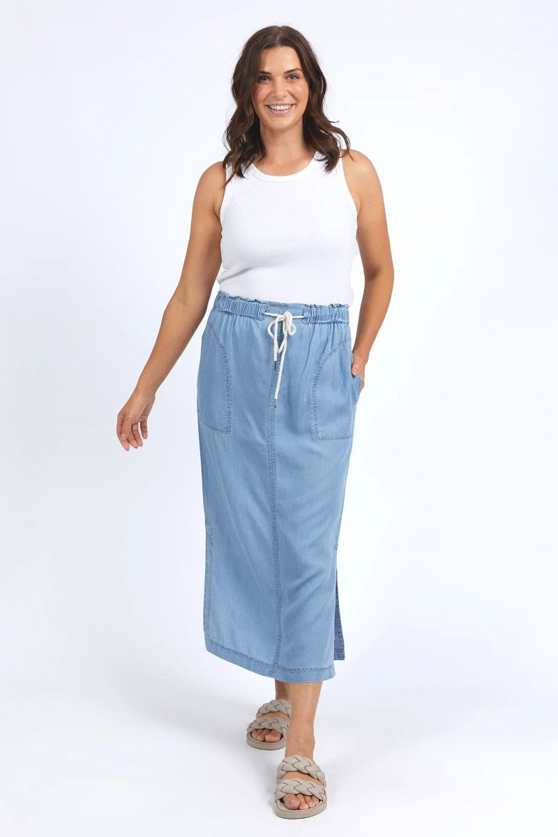 Elm Penny Utility Skirt | Blue