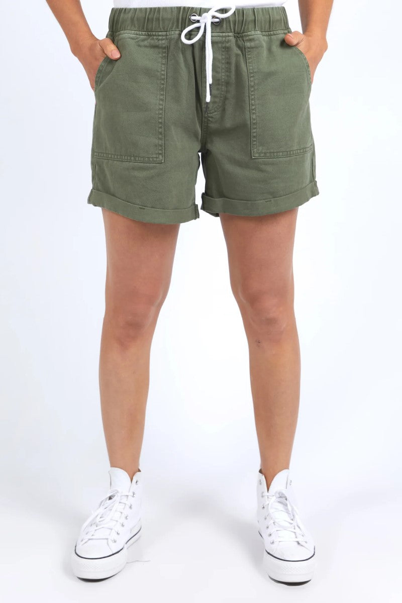 Elm Emma Relaxed Denim Short | Clover