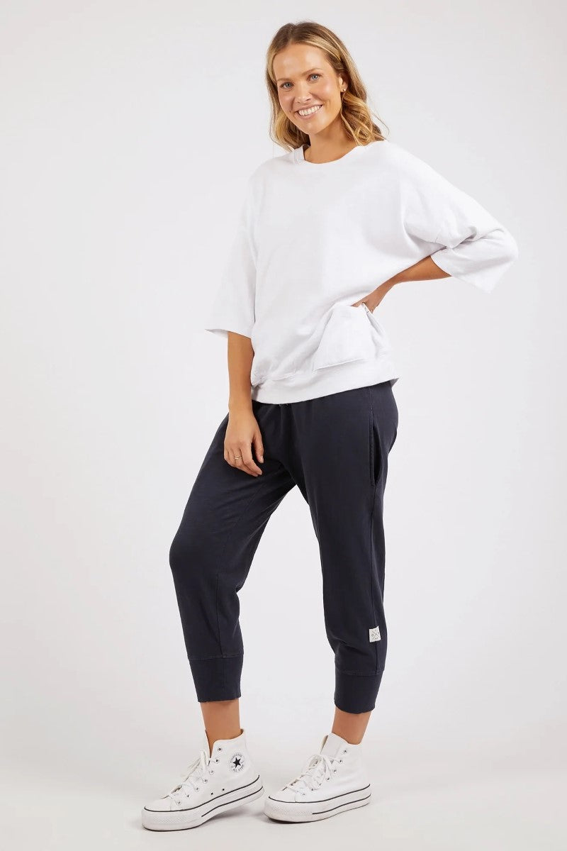 Elm Mazie Sweat | White