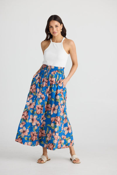 Brave + True Eliza Skirt | Amalfi