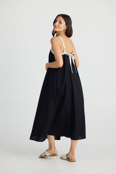 Brave + True Erica Dress | Black/Natural