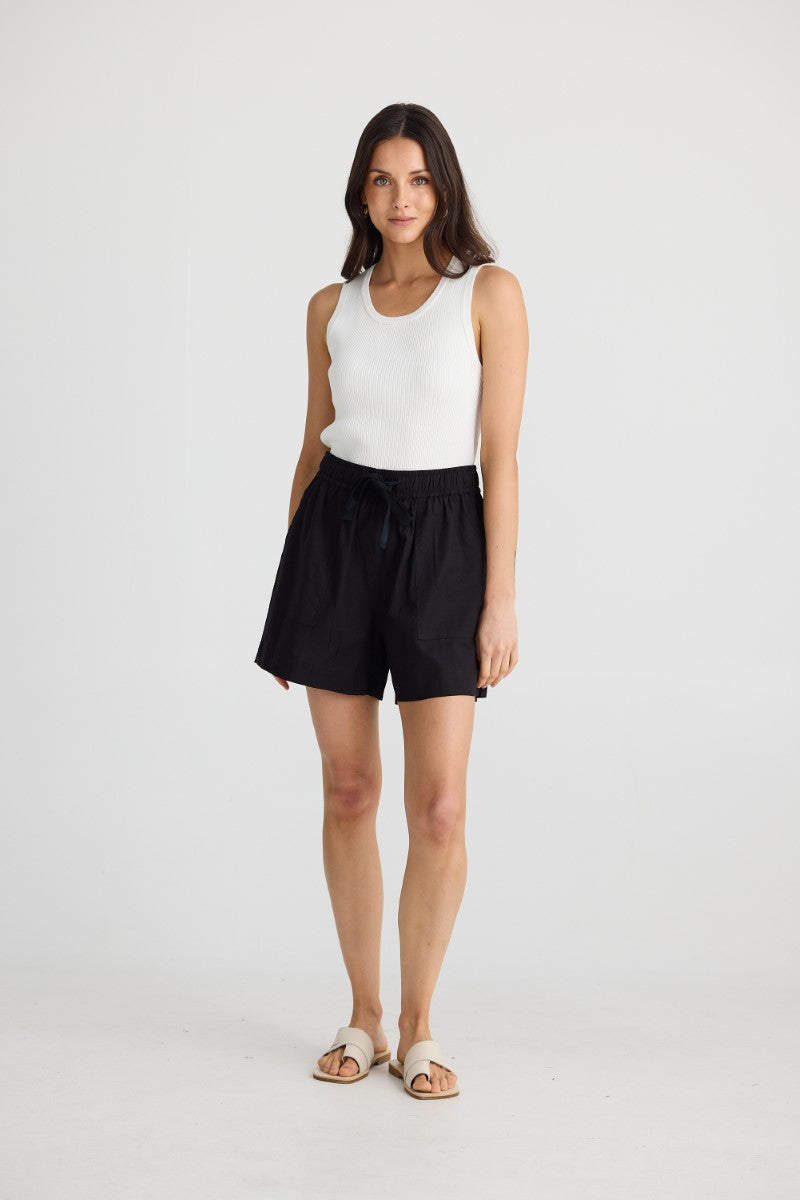 Brave + True Bobbi Short | Black