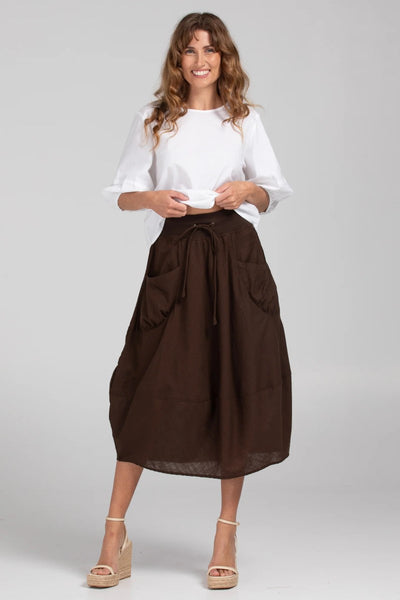 Boom Shankar Guru Skirt | Ground Coffee