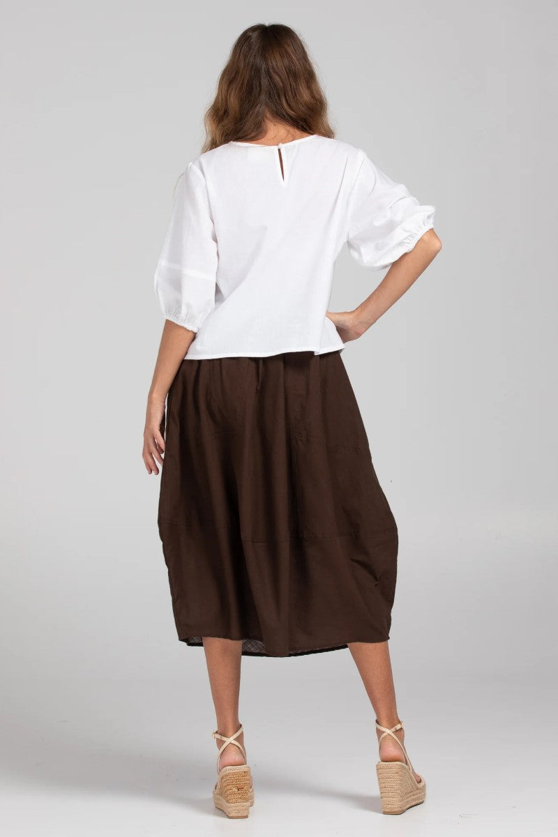 Boom Shankar Guru Skirt | Ground Coffee