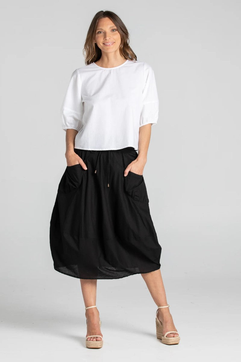 Boom Shankar Guru Skirt | Black