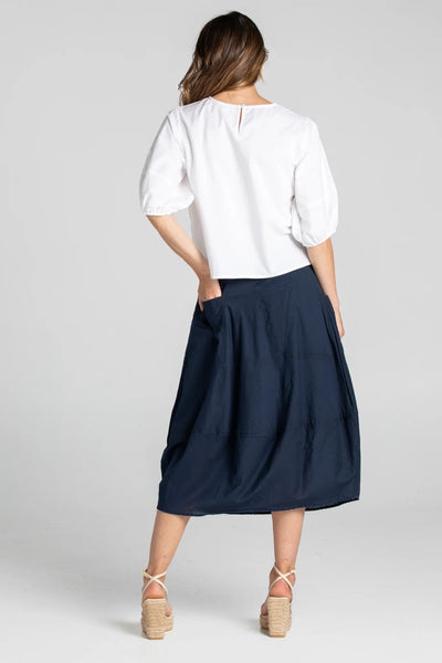 Boom Shankar Guru Skirt | Navy