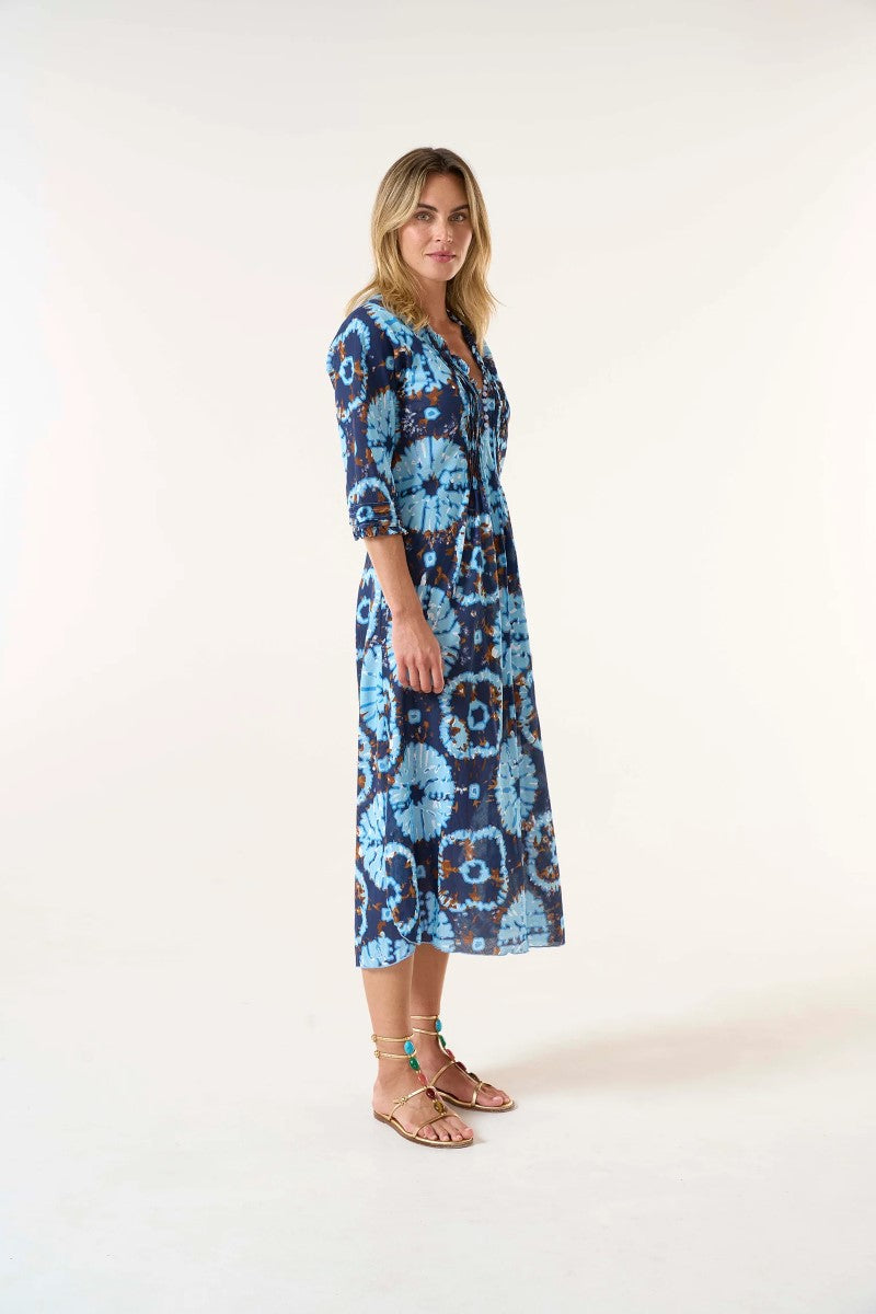 One Season Long Poppy Dress | Camogli