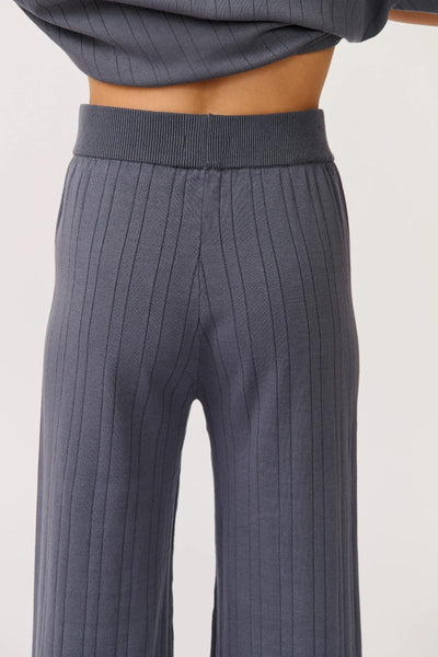 Cartel & Willow Molly Knit Pant | Slate