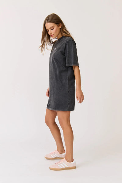 Cartel & Willow Carmen Shirt Dress | Washed Black