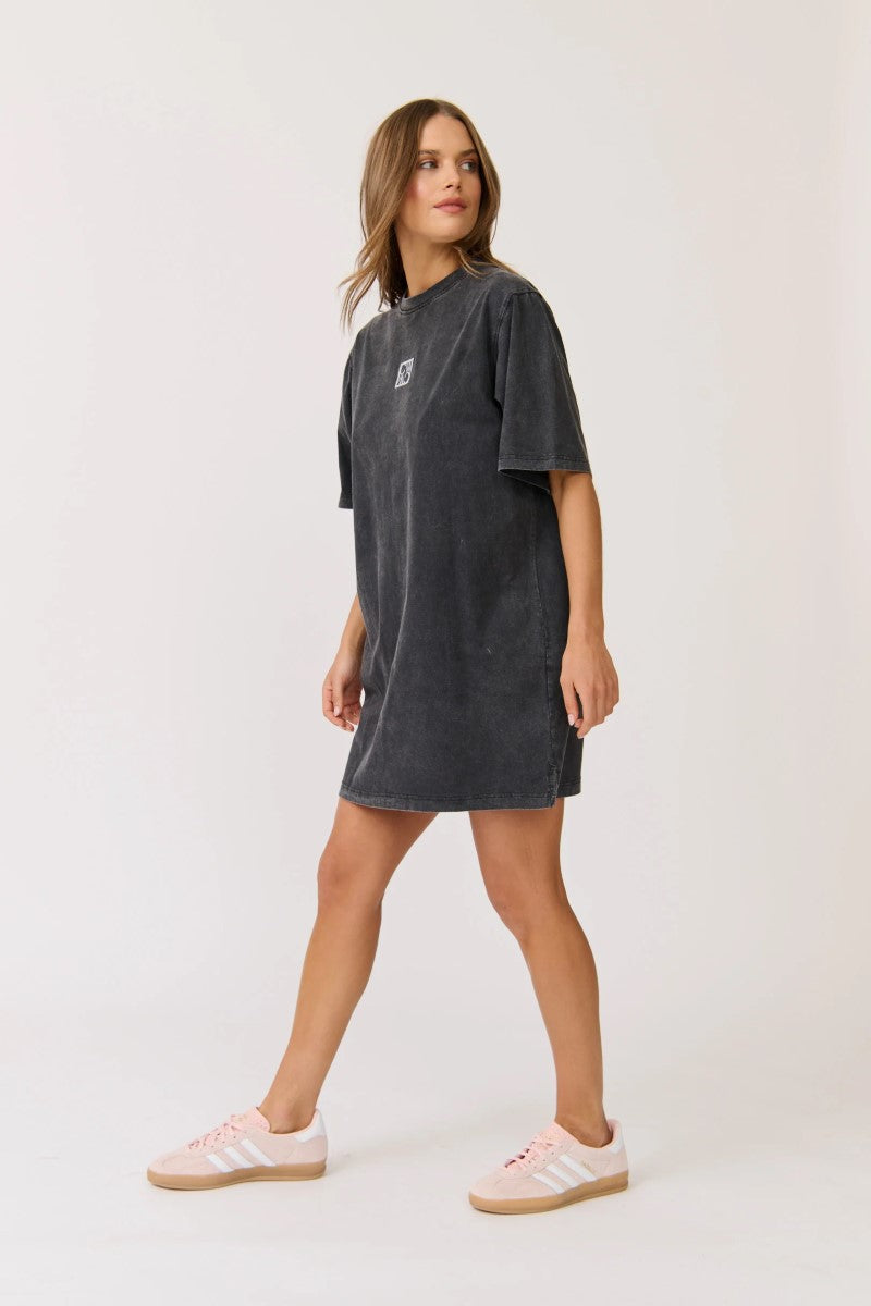 Cartel & Willow Carmen Shirt Dress | Washed Black