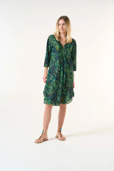 One Season Middy Poppy Dress | Congo