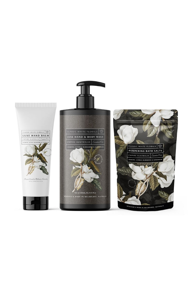 Empire Classic White Florals Gift Set