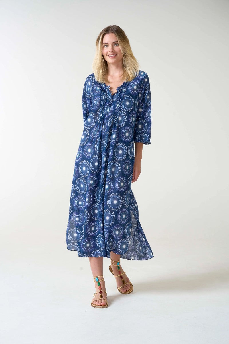 One Season Long Poppy Dress | Fuji