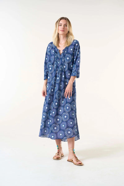 One Season Long Poppy Dress | Fuji