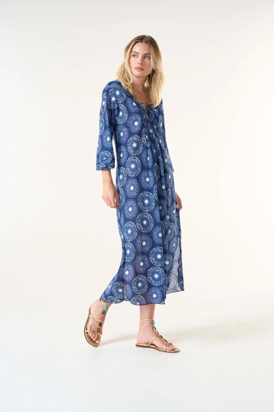 One Season Long Poppy Dress | Fuji