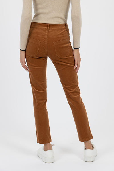 Humidity Queen Cord Jean | Caramel