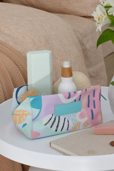 Mindful Marlo Box Makeup Bag