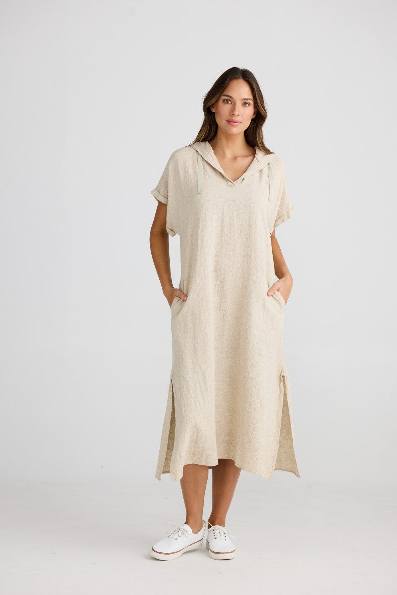 Shanty Cuban Tunic | Natural Jacquard