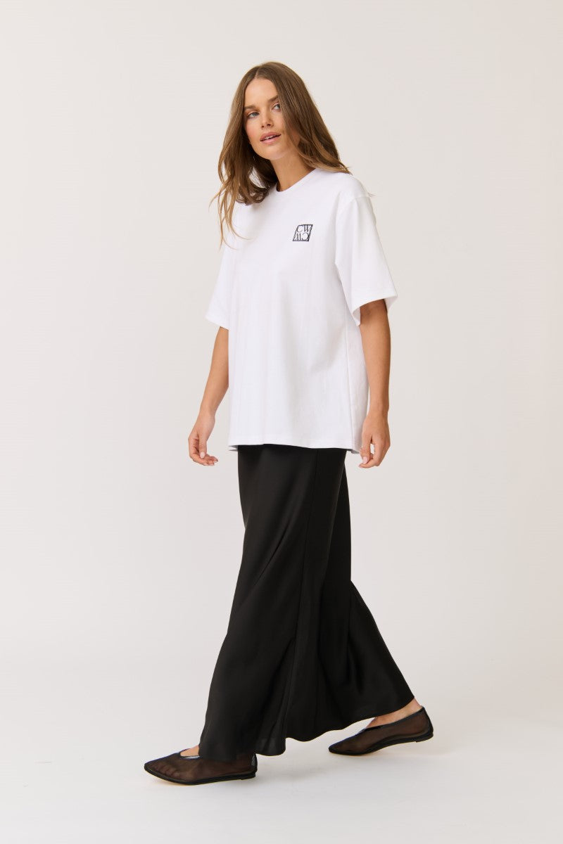 Cartel & Willow Millie Slip Skirt | Black