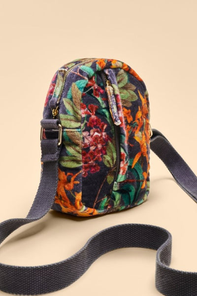 Powder Velvet Crossbody Bag | Botany Bliss