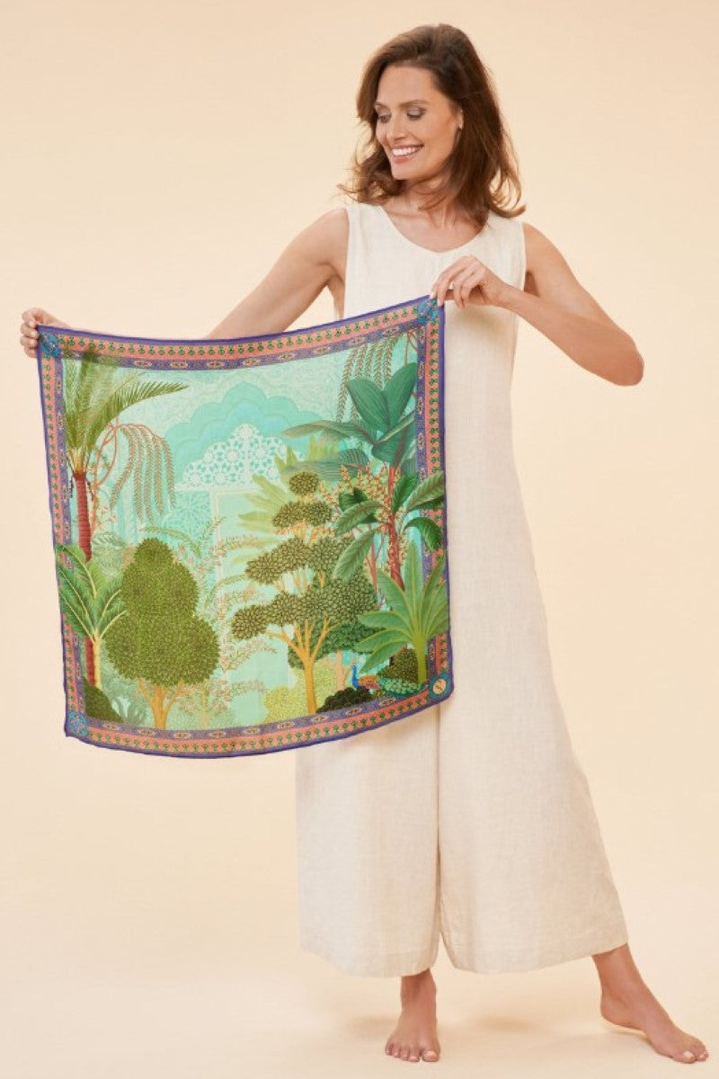 Powder Silk Scarf | Secret Paradise