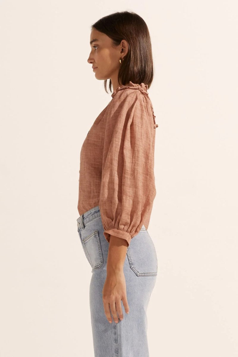 Zoe Kratzmann Brigade Top | Rust