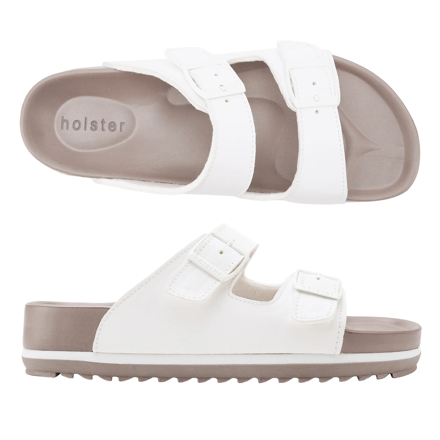 Holster Stride Sandal | White