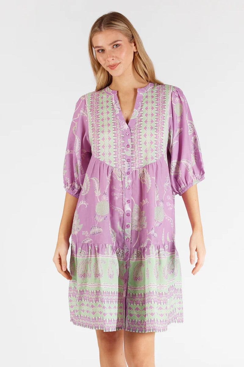 Lulalife Gianna Dress | Orchid